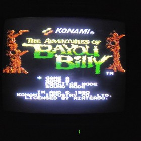 The Adventures of Bayou Billy - Nintendo NES Cartridge -  PAL B FRA