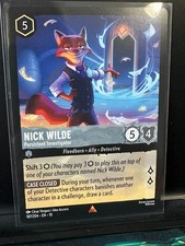 Lorcana Whispers in the Well - Nick Wilde, Persistent Investigator - 187