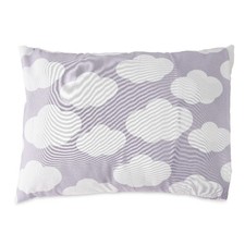Toddler Pillow with Removable Pillowcase, Cloud Print, 1 Count