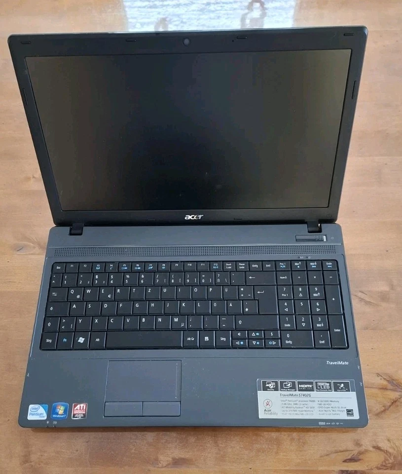 Acer Travelmate 5740 ZG,  240GB SSD, Windows 10, 15,6" LED LCD - Bild 2 von 4