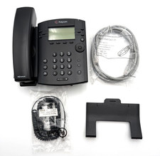 Polycom VVX 311 Desktop PoE VoIP Business Telephone w/Skype 2200-48350-019 