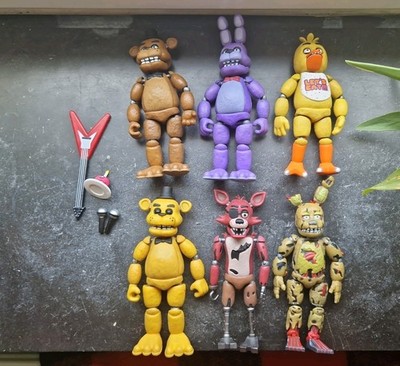 Five Nights At Freddy's Funko Action Figuren Set, Fnaf, Freddy, Chica, Foxy