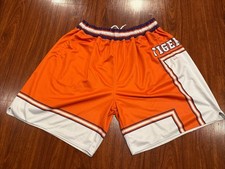 1995-96 19nine Men’s Clemson Tigers College Basketball Jersey Shorts XXXL 3XL