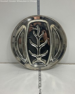 Modern Silver Silver Plated Platter