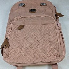 Dikaslon Pink Diaper Bag Backpack Lightweight Travel Multifunction TW608-P NWT