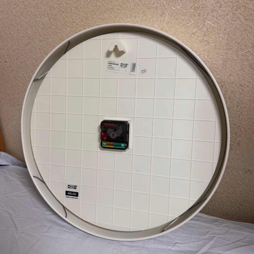 Virgil IKEA 時計 Abloh MARKERAD Wall Clock Virgil Abloh x IKEA MARKERAD Temporary Wall Clock Off-White 16.5