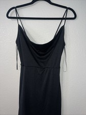 Black Sparkle Long Windsor Dress Size Small