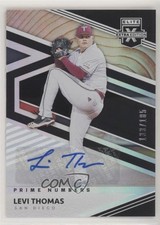 2020 Elite Extra Edition Prime Numbers A Signatures 133/185 Levi Thomas Auto 0g4