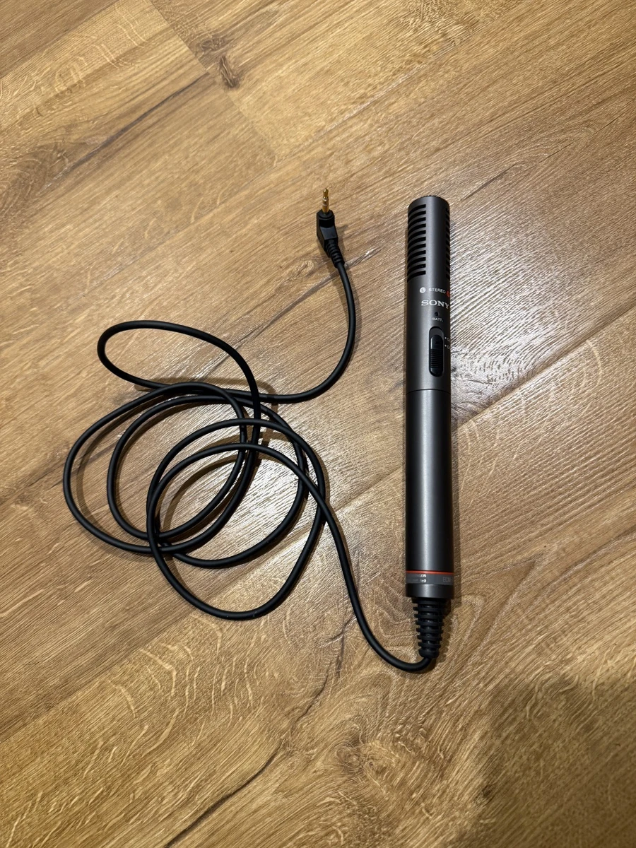 SONY ECM 707 Vintage Microphone Excellent Tested Works | eBay