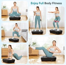 Vibration Platform Plate Whole Body Exercise Fitness Massager Machine Slim