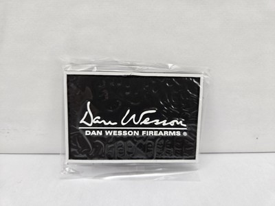 New Dan Wesson Firearms Morale Patch 3''x2'' PVC Hook & Loop Pistol Tactical