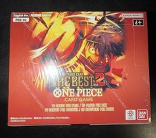 One Piece TCG The Best Vol 2 Sealed Booster Box Of 24 Sealed Packs ENGLISH