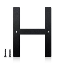 8 Inch House Numbers and Metal Letters for Outdoor Signs, House Numbers for O...