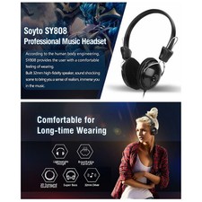Metal Detector Headset 32mm Hi Fi Speaker 3.5mm Interface Earphone  