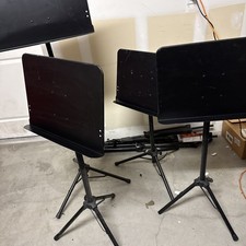 4 Musicians' Gear Deluxe Conductor Music Stands