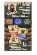 Dr. Squatch Natural Bar Soap Variety Pack for Men, 6 Bars × 141.7 g (5 oz.)