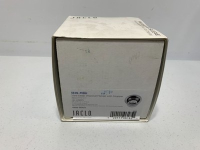 Jaclo 2819-MBK Disposal Flange 3-1/2'' Diameter Matte Black