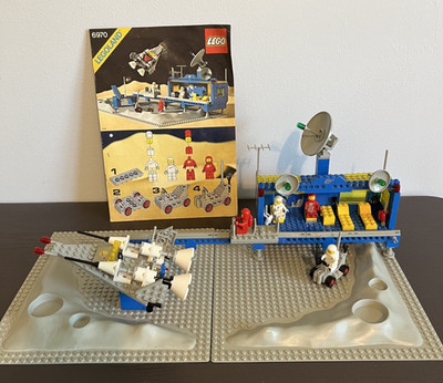 LEGO Classic Space Set Beta-1 Command Base #6970 Instruction Book 95% Complete