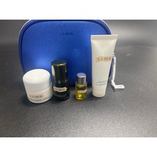 La Mer NEW Mini The Luminous Renewal Skincare set with cosmetic Bag