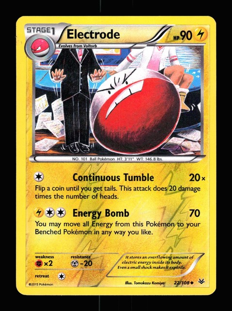 Electrode [Reverse Holo] #22 (Roaring Skies (2015))