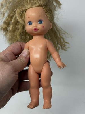 Wee Lil Miss Bedtime Puppe 1988 Mattel guter Zustand