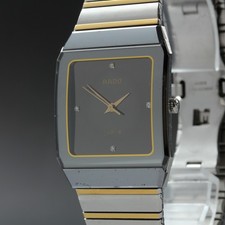 Orologio da uomo quasi come nuovo RADO Diastar Jublie 151.0202.3 nero 4PD qua...