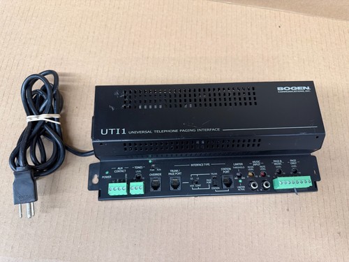 Bogen Communications UTI1 Universal Telephone Paging Zone Systems Interface