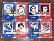 2012-13 In The Game Forever Rivals Harry Lumley Gerry McNeil Net Rivals NR-07