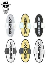 Original Lowrider Wing Bicycle Head Badge Name Plate – Available in Many Colors.