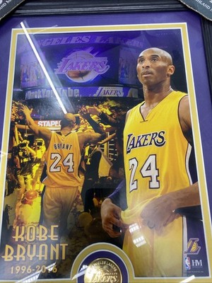 Kobe Bryant Limited Edition Highland Mint Gold Coin Plaque 1996