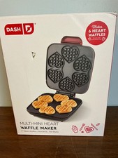 DASH Multi Mini Waffle Maker - 6 - 3  Heart M...