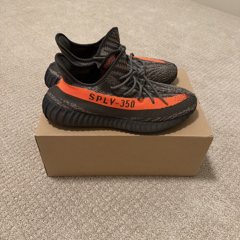 adidas Yeezy Boost 350 V2 Carbon Beluga Men's Size 12.5