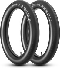 3.50/4.10-18 Dirt Bike Inner Tubes with TR4 Straight Valve, Universal Heavy Duty