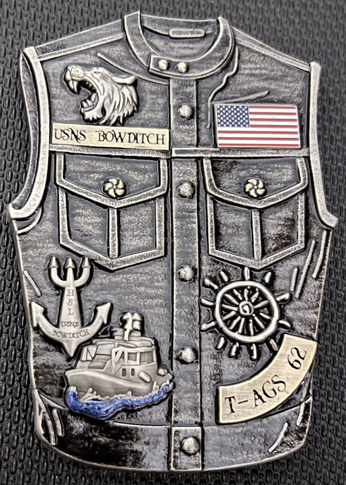 US Navy Military Sealift Command USNS Bow Ditch Sons of Anarchy Challenge Coin
