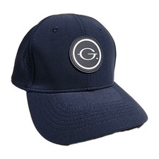 Gulfstream Mens Navy Cap Performance Aircraft Silhouette Adjustable Snap Back