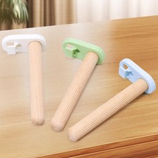 Birdcage Perch with Feeding Cup Parrot Perch Stand for Conures Parakeets