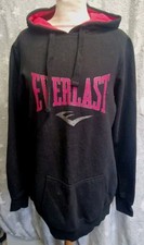 Everlast Long Black Hoodie Size 12