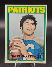 1972 Topps Jim Plunkett #65 New England Patriots Rookie Card RC. rookie card picture
