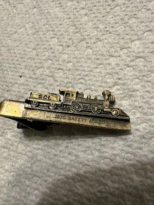 1970 Seaboard Coast Line (SCL) Train Safety Award Krawattenklammer