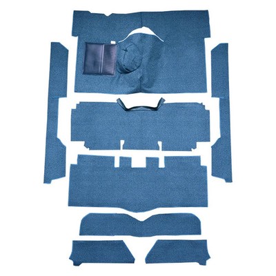 For Mercury Comet 63 Carpet Standard Replacement Cut & Sewn Silver Complete