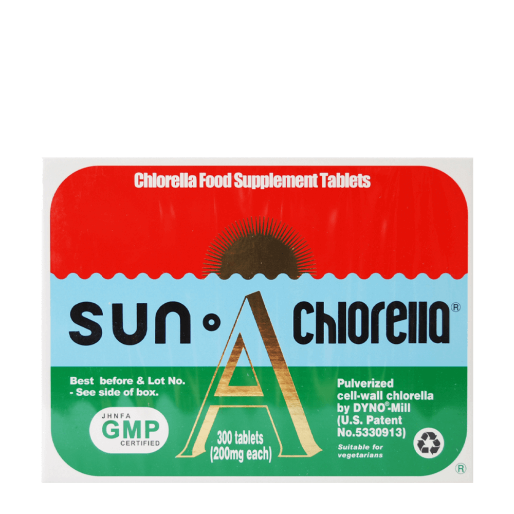 Sun Chlorella A 300 Tablets Superfood Supplement