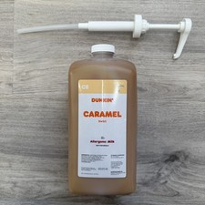 Dunkin Donuts Caramel Swirl With New Free Pump 64 Oz (RESTOCKED WEEKLY)