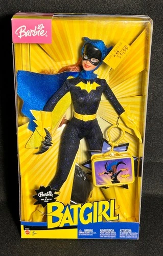 2003 Mattel Barbie as Batgirl B5835 NIB w/ Toys R Us Sticker DC Comics