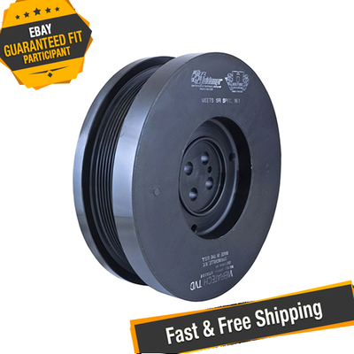 #ad Fluidampr Harmonic Balancer for 03 07 Ford 6.0L Powerstroke w Single Alternator $593.65