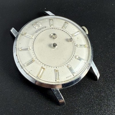 AUREOLE Men's SWISS Vintage 60's Watch Mystery Dial Manual Wind  RUNNING