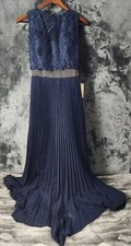 Trendy Beautiful Women's Bridesmaids/Prom Dress Dark Navy Blue Size 4