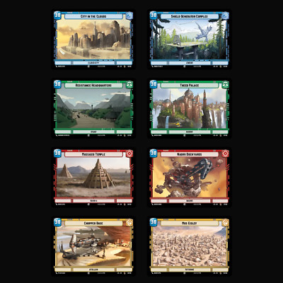 JTL Common Base FULL SET ALL C Star Wars Unlimited SWU Bases Jump to Lightspeed