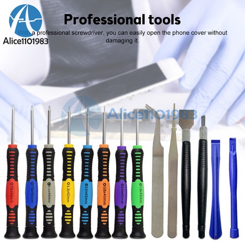 16/20 in 1 Cell Phone Screen Opening Repair Tools Kit Screwdriver Set For iPhone - Picture 5 of 14