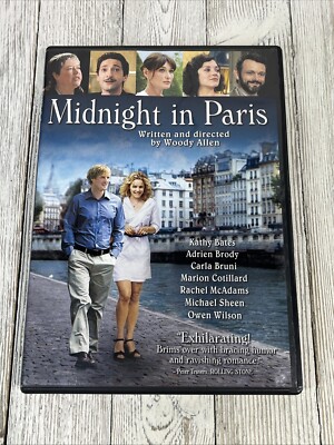 Midnight in Paris DVD, 2011, Woody Allen Film, Owen Wilson