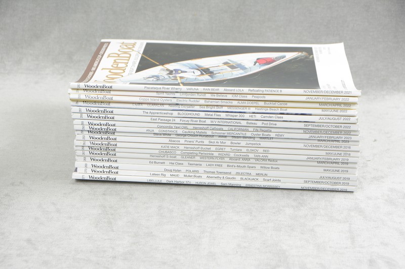 WoodenBoat Magazine 17 Issues 2016 - 2023